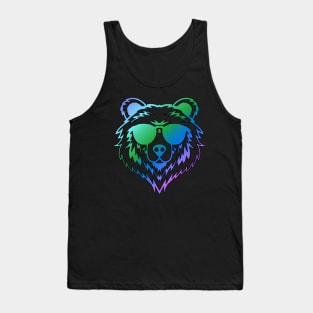 Prism Bear Cool Colors Tank Top